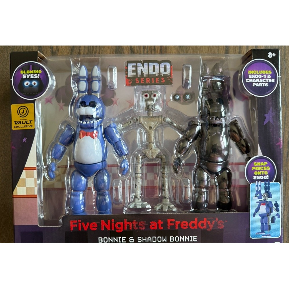Five Nights at Freddy's Endo-01 (Classic Bonnie and Shadow Bonnie) ~ IN HAND